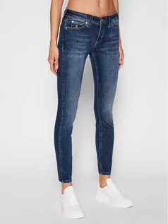 Spodnie damskie - Calvin Klein Jeans Jeansy Skinny Fit Ckj 011 J20J214098 Granatowy Skinny Fit - grafika 1