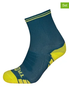 Trollkids Skarpety turystyczne (2 pary) "Mid Cut Socks III" w kolorze granatowym - Skarpetki damskie - miniaturka - grafika 1