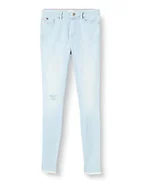 Spodnie damskie - Tommy Hilfiger Damskie spodnie dżinsowe Th Flex Harlem U Skinny a W Lily, Lilia, 26W / 28L - miniaturka - grafika 1