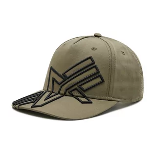 Czapki damskie - Alpha Industries Czapka z daszkiem Cross Cap 116906 Army Green 257 - grafika 1