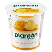 Kefiry, jogurty, maślanki - Planton Pineapple & Mango Vegangurt kokosowy 150 g - miniaturka - grafika 1