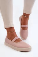 Trampki damskie - Damskie Trampki Big Star NN274606 Różowe-40 - miniaturka - grafika 1