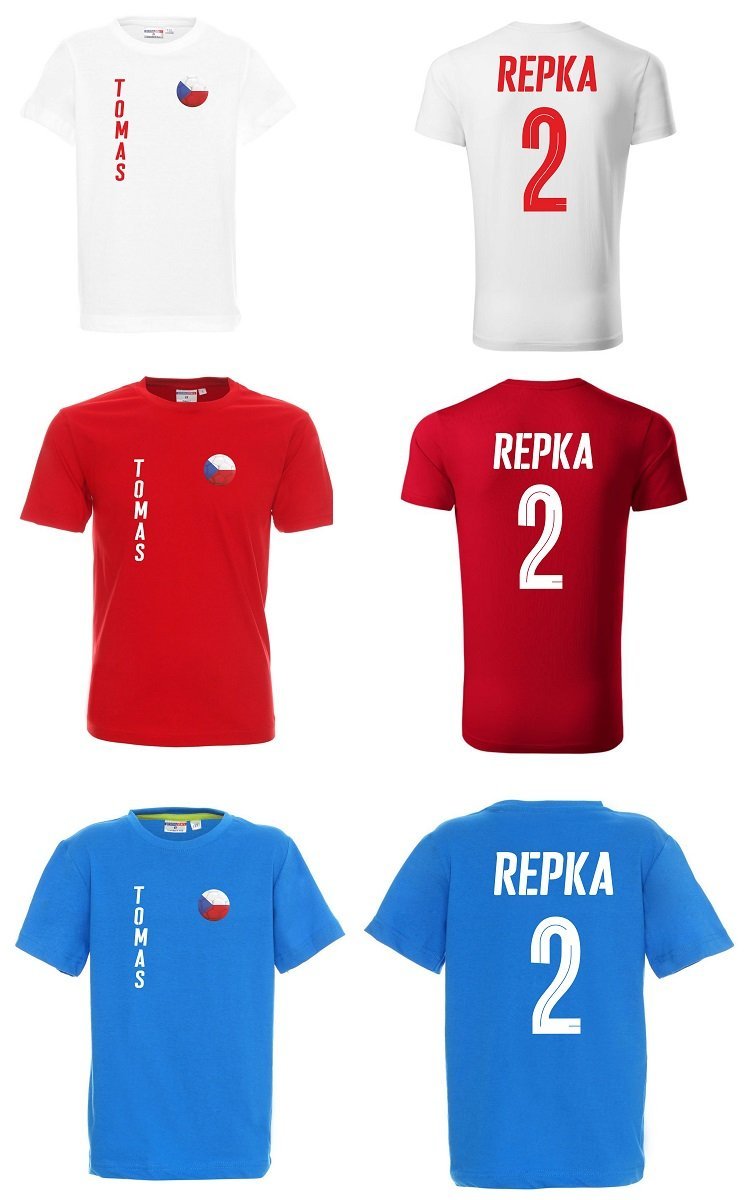 Koszulka CZECHY TOMAS REPKA 2 JR