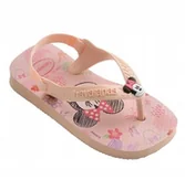 Buty dla dziewczynek - Havaianas Sandały Dziecięce Myszka Minnie Różowe 17-18 Ż9L - miniaturka - grafika 1