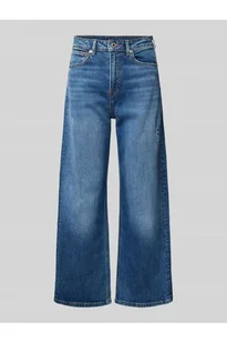 Jeansy z szerokimi nogawkami i 5 kieszeniami - Pepe Jeans - Spodnie damskie - miniaturka - grafika 1