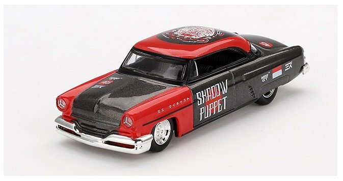 Mini Gt Lincoln Capri Hot Rod 1954 Shadow Pup 1:64 00874-B