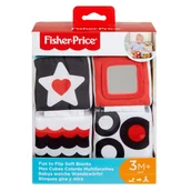 Zabawki sensoryczne - Fisher Price MIĘKKIE KLOCKI SENSORYCZNE GFC37 - miniaturka - grafika 1