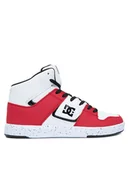 Buty dla chłopców - DC Shoes Sneakersy ADBS700089 Biały - miniaturka - grafika 1
