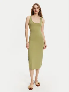 Billabong Sukienka dzianinowa EBJKD00114 Zielony Regular Fit - Sukienki - miniaturka - grafika 1