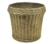 Donice - Boho donica ogrodowa kosz beż 4C - miniaturka - grafika 1