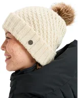 Czapki damskie - Roxy Czapka Blizzard Beanie White One Size - miniaturka - grafika 1
