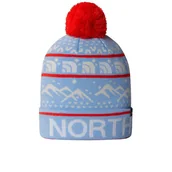 Czapki i chusty sportowe damskie - Czapka The North Face Ski Tuke Beanie 0A4SIE8XO1 - niebieska - miniaturka - grafika 1