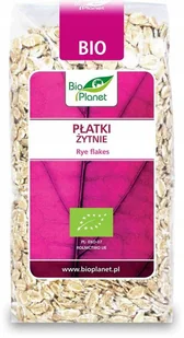 Płatki Żytnie Bio 300 G - Bio Planet - Płatki śniadaniowe i musli - miniaturka - grafika 1