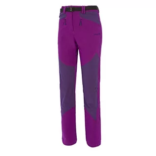 Spodnie damskie - IZAS IZAS Astrid damskie spodnie trekkingowe, fioletowe/ciemnofioletowe, L 8434076624297 - grafika 1