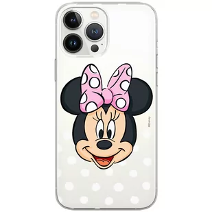 Etui Disney dedykowane do Iphone 12 PRO MAX, wzór: Minnie 057 Etui częściowo przeźroczyste, oryginalne i oficjalnie licencjonowane - Etui i futerały do telefonów - miniaturka - grafika 1