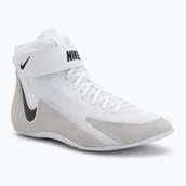 Kimona, stroje i obuwie - Nike Buty Zapaśnicze Speedsweep VIII White/Black - miniaturka - grafika 1