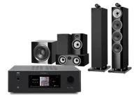 Kino domowe - NAD T 778 (czarny) + 702 S3 + 706 S3 + HTM72 S3 + DB4S (czarny) - miniaturka - grafika 1