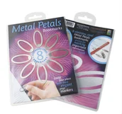Zakładki do książek - Metal Petals Boomkarks zestaw 8 metalowych zakładek - miniaturka - grafika 1