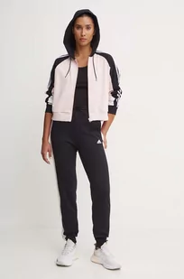 adidas dres Boldblock damski kolor czarny IX3744 - Dresy damskie - miniaturka - grafika 1