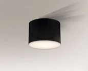 Lampy sufitowe - Shilo plafon łazienkowy Suwa GX53 czarny IP44 8052 - miniaturka - grafika 1