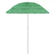 Parasole ogrodowe - VidaXL Parasol plażowy, zielony, 180 cm 314697 VidaXL - miniaturka - grafika 1