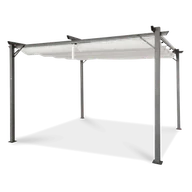 Kratki i pergole - Pergola na taras SPRINT 3x4 Anthracite/White - HARDMAISTER - miniaturka - grafika 1