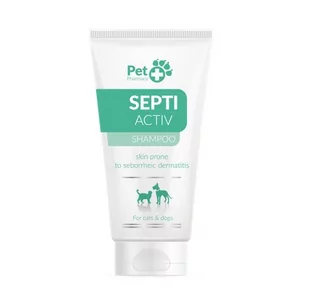 Vetfood SeptiActiv Shampoo (125 ml) - Szampony i odżywki dla psów - miniaturka - grafika 1