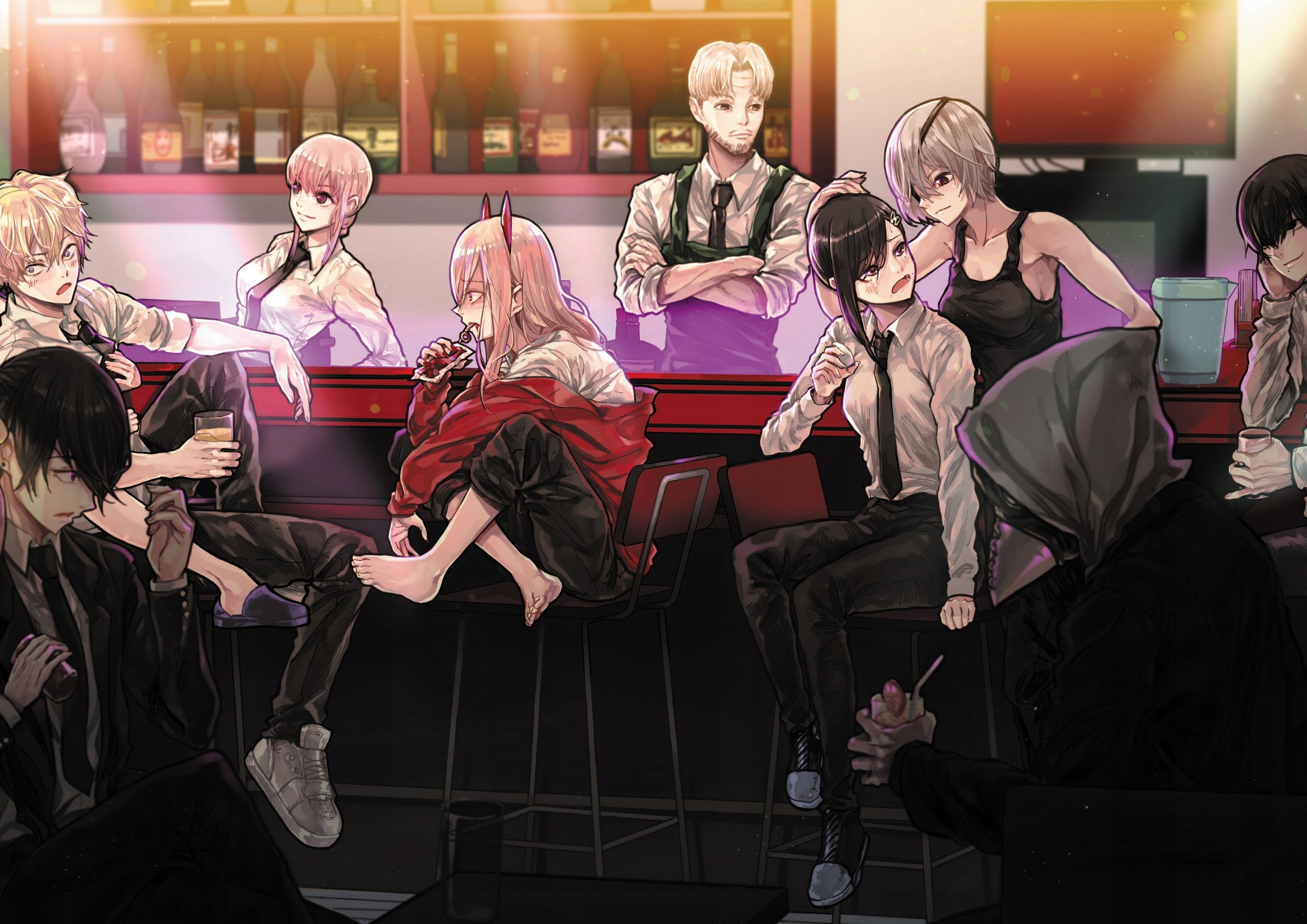 Plakat A1 Chainsaw Man Anime