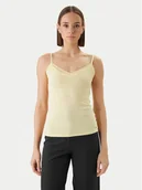 Koszulki i topy damskie - Morgan Top 192-BARBA.N Żółty Slim Fit - miniaturka - grafika 1