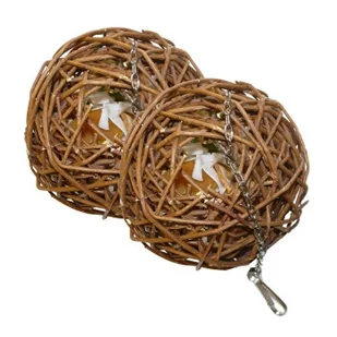 JR Farm Wiklinowa kula z owocami Birds 2x135 g - Przysmaki dla ptaków - miniaturka - grafika 1