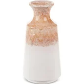 Wazony i flakony - Wazon Ceramiczny Ruben 16X16X31 Kremowy - miniaturka - grafika 1