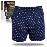 Majtki męskie - Cornette Bokserki Luźne Męskie COMFORT Bawełniane 002/312 Rozmiar XL - miniaturka - grafika 1