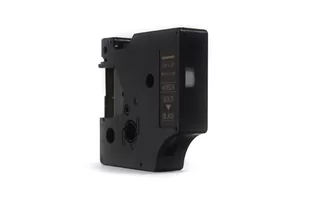 Dymo JetWorld Taśma D1 Złoty na Czarnym 9mm x 7m LM100 LM100Plus LM100Series LM120P LM280 LM300 LM350 LM350D LM350Series LM360D LM400 LM420P LM450 JWT-D40924N - Etykiety do drukarek - miniaturka - grafika 1