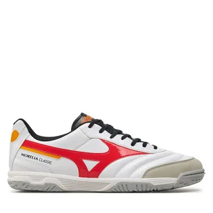 Buty do piłki nożnej Mizuno Orelia Sala Classic In Q1GA2402 Biały - Piłka nożna - miniaturka - grafika 1