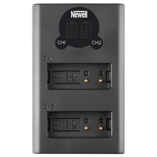 Newell Ładowarka do aparatu Ładowarka dwukanałowa DL-USB-C do akumulatorów DMW-BLG10 NL2111 - Ładowarki do aparatów dedykowane - miniaturka - grafika 1
