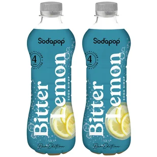 2x SYROP SODAPOP BAR-EDITION GORZKA CYTRYNA 500ml KONCENTRAT DO SATURATORA - Syropy i koncentraty owocowe - miniaturka - grafika 1