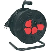 Przedłużacze i rozgałęźniki - HBF ELEKTR.BĘBNOWY RR PS-BT G IP44/3 1.5/50M 4GS CE 46645 - miniaturka - grafika 1