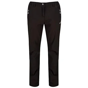 Regatta Geo Softshell TRS II spodnie damskie, czarne, FR: L (rozmiar producenta: 16) - Spodnie damskie - miniaturka - grafika 1