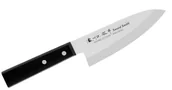 Noże kuchenne - Satake Mv Paka 15,5 Cm Czarny Nóż Deba Ze Stali Nierdzewnej - miniaturka - grafika 1