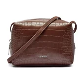 Torebki damskie - Calvin Klein Torebka na ramię CROCO - miniaturka - grafika 1