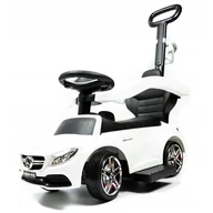 Jeździki dla dzieci - Milly Mally JEŹDZIK MERCEDES AMG C63 COUPE BIAŁY 4415 - miniaturka - grafika 1