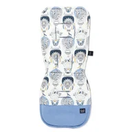 Akcesoria do wózków - La Millou, Wkładka do wózka, Stroller Pad, Organic Jersey Collection, Cappadocia Sky, Dove Blue - miniaturka - grafika 1