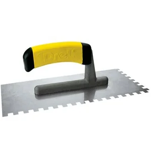 Drel Paca metalowa nierdzewna 130 x 270 mm ząb 10 x 10 mm - Narzędzia murarskie - miniaturka - grafika 1