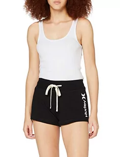 Spodenki damskie - Hurley Hurley Szorty damskie W O&o Fleece Short czarny czarny S CW7975 - grafika 1