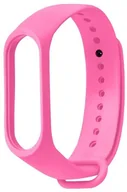 Akcesoria do smartwatchy - Pasek silikonowy do Xiaomi 5/6 - różowy - miniaturka - grafika 1