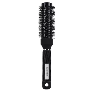 INTER-VION Ceramic Hair Modeling Brush - Ceramiczna szczotka do stylizacji włosów do ramion 35 mm - Black Label - Szczotki i grzebienie do włosów - miniaturka - grafika 1