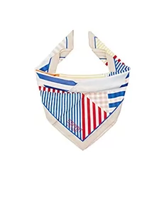 ESPRIT Szalik z mieszanki wzorów, z jedwabiu, 110/Off White, jeden rozmiar - Apaszki i szaliki damskie - miniaturka - grafika 1