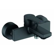 Baterie wannowe i prysznicowe - KLUDI 486703965 ZENTA SL jednouchwytowa bateria wannowo-natryskowa; czarny mat - miniaturka - grafika 1