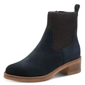 Kozaki damskie - Marco Tozzi Damskie 2-25356-45 modne kozaki, granatowe, 39 EU, grantowy, 39 EU - miniaturka - grafika 1