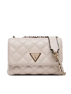 Guess Torebka Giully II Mini HWQG96 73740 Beżowy - Torebki damskie - miniaturka - grafika 1